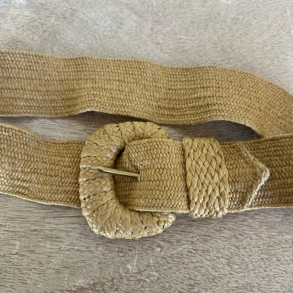 Anthropologie Raffia Stretch Belt - Picture 4 of 9